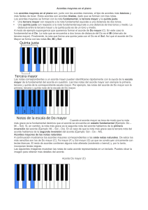 ACORDES DE PIANO