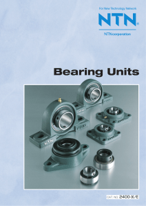 bearing-units 2400-IX