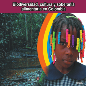biodiversidad, cultura y soberanía alimentaria en Colombia