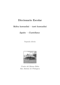 Diccionario Escolar Iquito-Castellano 20