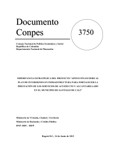 01.CONPES 3750 de 2013