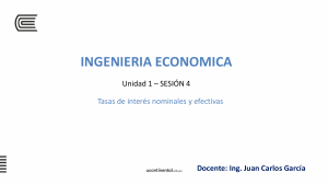 Ingenieria Economica - Unidad 1 Sesión 4