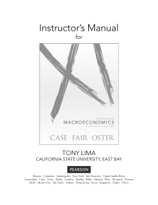 [Karl E. Case, Ray C. Fair, Sharon E Oster] Instructor's Manual for Priciples of Macroeconomics 11th Edition
