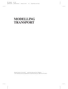 Juan de Dios Ortuzar, Luis G. Willumsen(auth.) - Modelling Transport, Fourth Edition (2011)