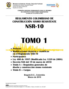 Reglamento colombiano construccion sismo resistente tomo 1