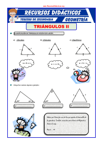 Los-Triangulos-y-su-Clasificación-para-Tercero-de-Secundaria