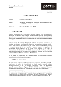 003-17 - GOB REG PIURA - Aprobación adicional en contrato obra Suma Alzada Llave en Mano (T.D. 9437628)