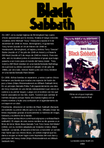 Historia, trayectoria musical, géneros y más de Black Sabbath 