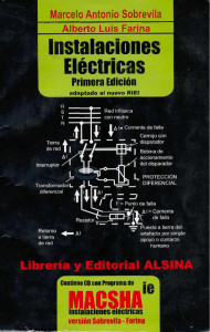 Instalaciones eléctricas. Marcelo Sobrevila y Alberto Luis Farina