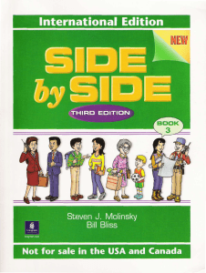 Side by Side 3 Student’s Book- B-completo