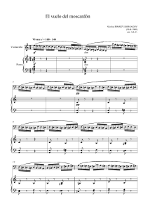 Flight of the Bumble-Bee - for cello and piano