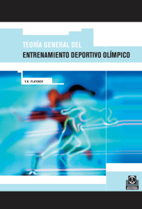 (V.N. Platonov) - Teoría General Del Entrenamiento Deportivo Olímpico - 1° Edición