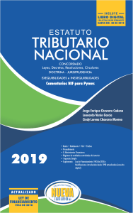 Estatuto Tributario Nacional 2019