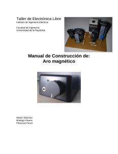 Manual de Construcción de  Aro magnético