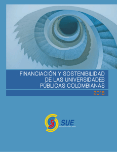 Financiación y Sostenibilidad Universidades Públicas 2018 SUE