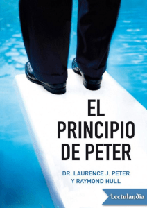El principio de Peter - Laurence J Peter