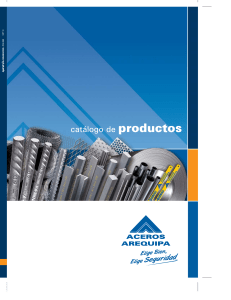 Catálogo de productos - Corporación Aceros Arequipa