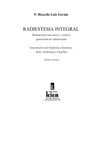 Radiestesia Integral - Gerula Luis