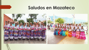 Saludos en Mazateco