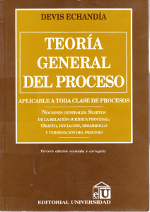 TEORIA GENERAL DEL PROCESO - Devis Echan