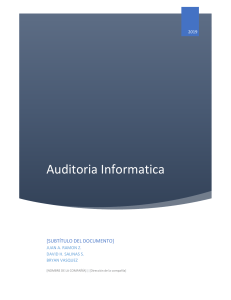 Auditoria Informatica