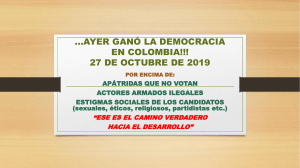 AYER GANÓ LA DEMOCRACIA EN COLOMBIA!!!
