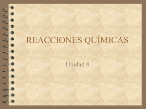 08 Reacciones químicas