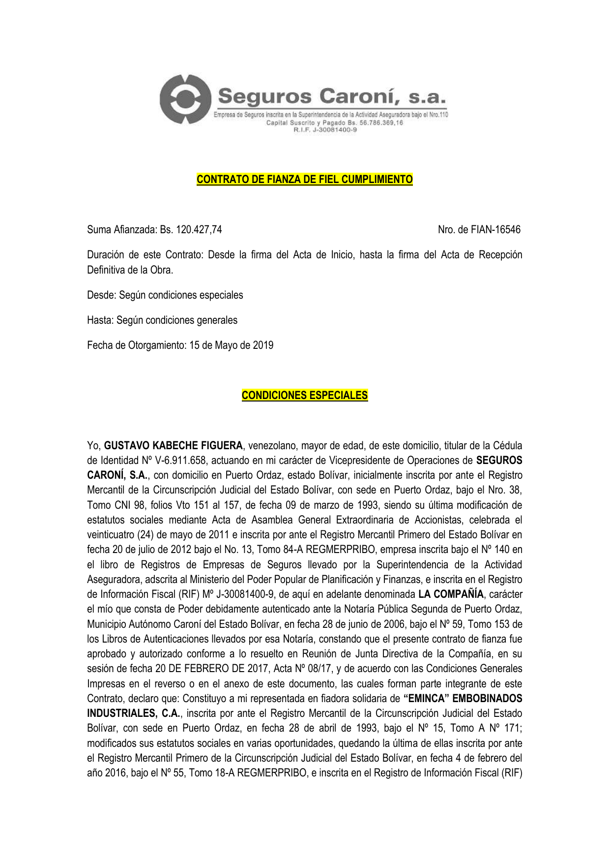 Carta De Cumplimiento De Contrato 3346