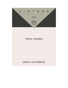 Borges Jorge Luis - Poesia Completa