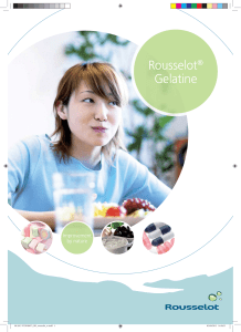 Rousselot gelatine