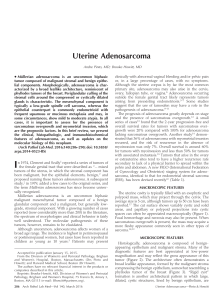 Adenosarcoma Uterino