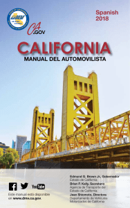 CALIFORNIA MANUAL DEL AUTOMOVILISTA