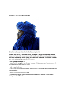 Tuaregs; entrevista a uno de ellos