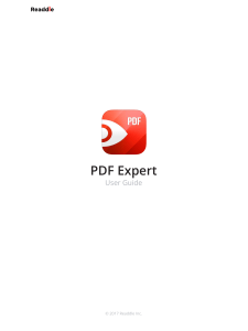 PDF Expert Guía