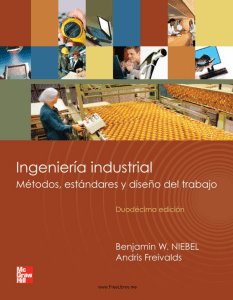 Ingeniería Industrial - Niebel