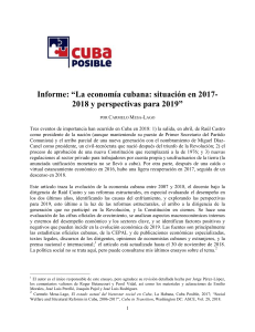 Informe-económico-Cuba-Posible-2017-2018-perspectivas-2019