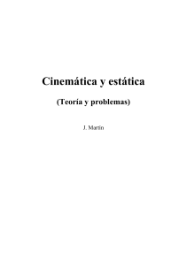 Cinematica y estatica Teoria y problemas
