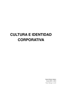 cultura e identidad corporativa, 2