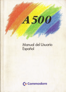 A 500 Manual del usuario Español