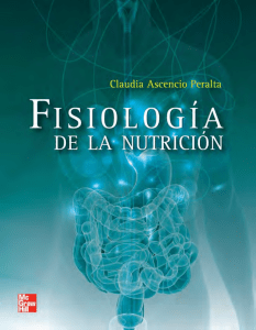 fisiologia de la nutricion              nutricion