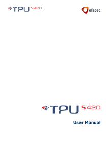 Manual Utilizador S420 Ed1 2.2.0 uk