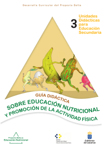 GUIA DIDACTICA SOBRE EDUCACION NUTRICIONAL Y PROMOCION DE LA A.F.