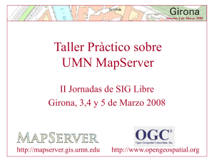 Taller practico MapServer
