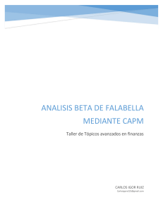 analisis beta falabella