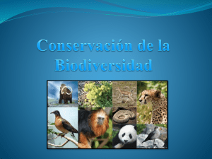 Conservación de la Biodiversidad