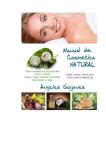 Manual de cosmética natural