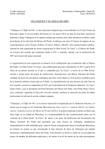 Analisis Museologico Exposicion Velazquez y el Siglo de Oro CaixaForum Barcelona