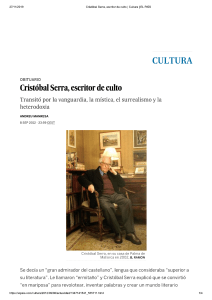 SERRA Cristobal - obituario ElPais 20120908