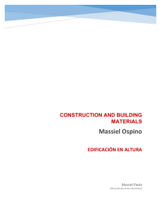 CONSTRUCTION AND BUILDING MATERIALS