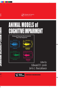 Animal Models of Cognitive impairment